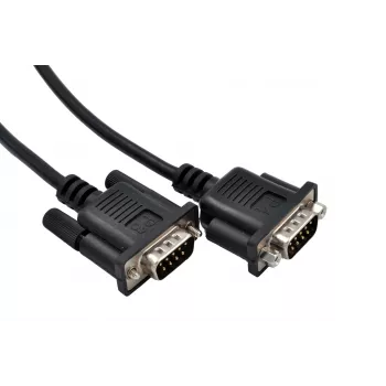 EXSYS EX-OPTC44-9-SM Octopus Cable 4 x 9 Pin Serial RS-232 Breakout Cable, HD44 Male to 4x DB9 Male, 0.6m, Black
