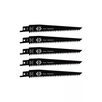 C.K Tools T0821 listovi za sabljastu pilu 6 TPI, 150 mm, 5 komada