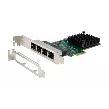 EXSYS EX-60104 Quad 1 Gigabit Ethernet PCIe x1 kartica (Realtek RTL8111H)