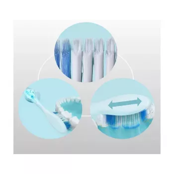 Panasonic DentaCare EWDC12W503 sonična električna četkica za zube, 31.000 vibracija/min, 2 načina rada, senzor pritiska, bijela