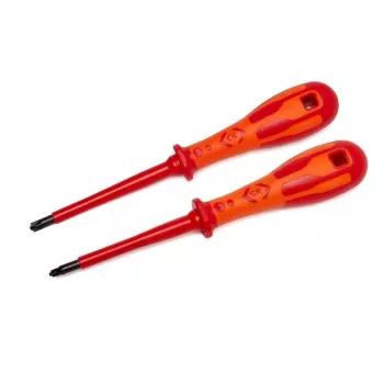 C.K T49146 Dextro VDE Modulo set odvijača, 2 dijela, Modulo oštrice veličine 1 i 2, VDE 1000 V izolirano