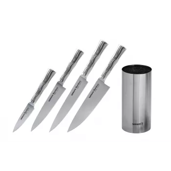 SAMURA Bamboo set od 4 noža sa stalkom