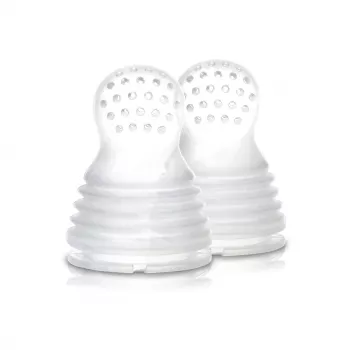 Kidsme Food Feeder Plus Replacement Silicone Sacs, XL, 2-Pack