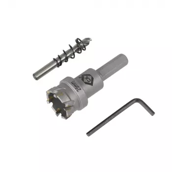 C.K T3218 centrirno svrdlo za TCT provrtnu pilu s oprugom, 3 kom, 6 mm HSS