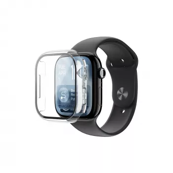 AMAZINGTHING Radix zaštitna folija za zaslon s maskom za Apple Watch Series 11 42 mm – prozirna