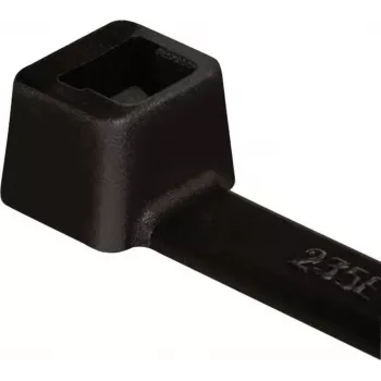 HellermannTyton T40R PA66W crna vezica za kabele 175 x 4 mm, paket od 100 111-01625
