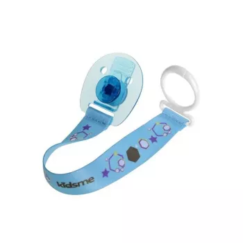 Kidsme držač za dudu s kopčom Aquamarin
