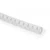 HellermannTyton Helawrap HWPP Spiral Cable Wrap, White, 2m, PP, 4-50mm Bundle 161-64415