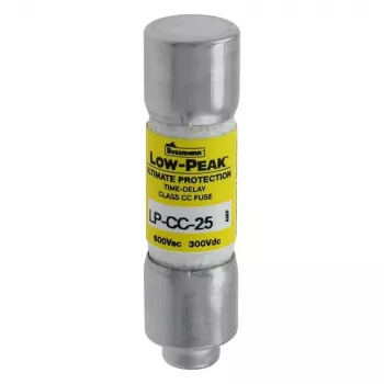 Eaton LP-CC-25 25A 600V Time-Delay Class CC Fuse, 10-Pack
