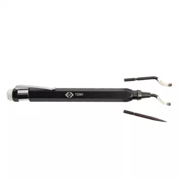C.K Tools T2281 set alata za skidanje srha s 3 HSS oštrice