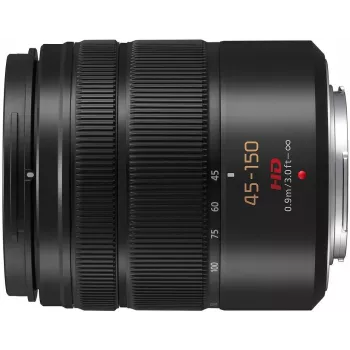 Panasonic Lumix G X Vario 45-150mm f/4.0-5.6 ASPH. MEGA O.I.S. objektiv (crni) H-FS45150E-K