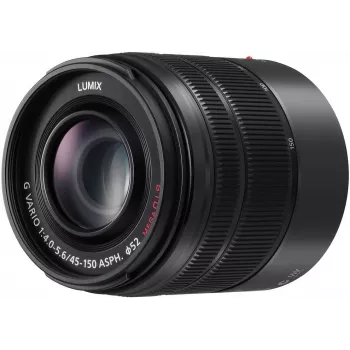 Panasonic Lumix G X Vario 45-150mm f/4.0-5.6 ASPH. MEGA O.I.S. objektiv (crni) H-FS45150E-K