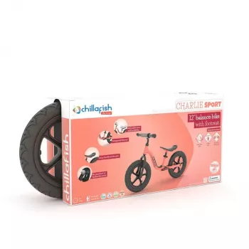 Chillafish Charlie Sport 12 bicikl bez pedala, Flamingo Pink, 2-5 godina
