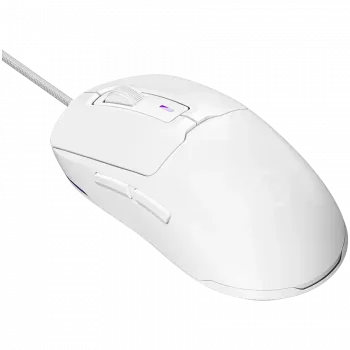 LORGAR MSA10R žičani gaming miš, PixArt 3311, 6 programabilnih tipki, bijeli (LRG-MSA10R-WH)