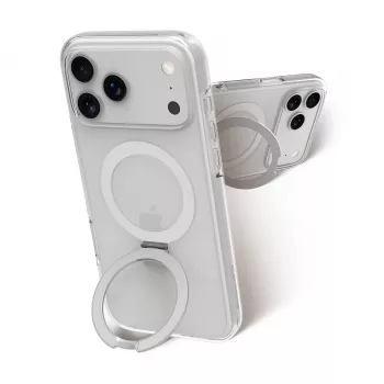 dbramante1928 Iceland Ultra D3O MagSafe futrola sa stalkom za iPhone 18 Pro Max / 17 Pro Max, prozirna