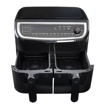 Gastronoma Dual Basket friteza na vrući zrak 9L 2400W crna