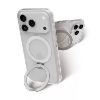 dbramante1928 Iceland Ultra D3O MagSafe futrola s potpornjem za Apple iPhone 18 Pro / 17 Pro, prozirna
