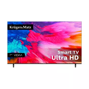 Kruger&Matz KM0250UHD-V3 50 inch 4K UHD pametni LED TV s VIDAA U5, DVB-T2/S2, HDR10, Bluetooth, glasovno upravljanje