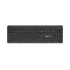 Natec Tang US bežična tipkovnica Bluetooth + 2,4 GHz Silent Slim, crna
