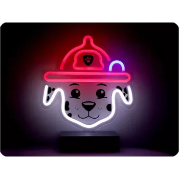 PAW Patrol LED neonska lampa sa stalkom za djecu, Marshall
