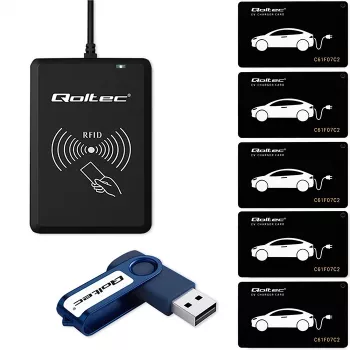 Qoltec Hotel EV System | programer EV kartica + softver + 5 EV kartica