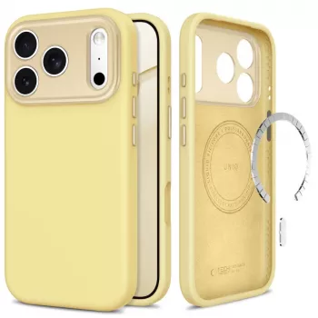 TECH-PROTECT UNIQ MagSafe CC iPhone 17 Pro / 18 Pro mekano žuta