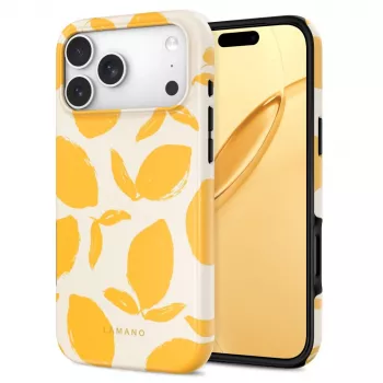 TECH-PROTECT Lamano MagSafe iPhone 17 Pro / 18 Pro futrola Lemon Haze