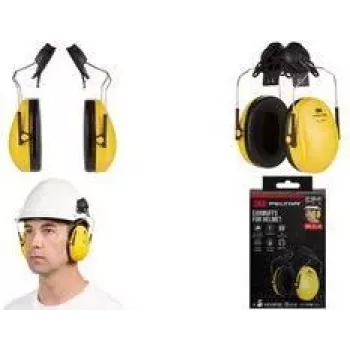 3M PELTOR Optime I H510P3E štitnici za uši za kacigu, žuti H510P3E-1