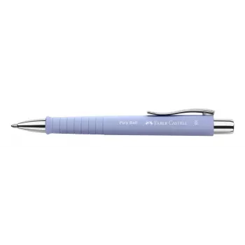 Faber-Castell Poly Ball XB Colours kemijska olovka, iris tijelo, plava tinta, 1,0 mm 241154