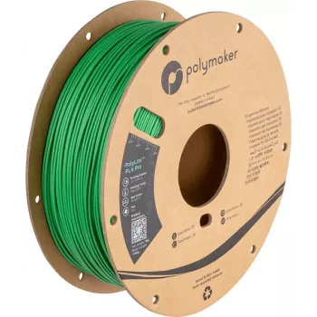 Polymaker PolyLite PLA Pro filament 1,75 mm 1 kg zelena visoka krutost i žilavost PA07008