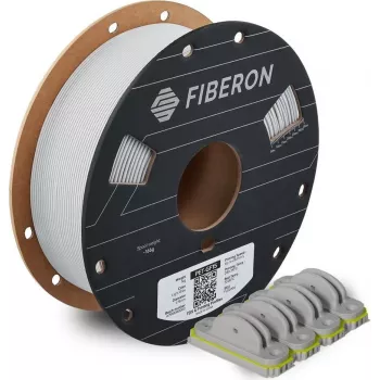 Polymaker Fiberon PET-GF15 1,75mm svijetlo siva 0,5kg filament za 3D pisače (FL02004)