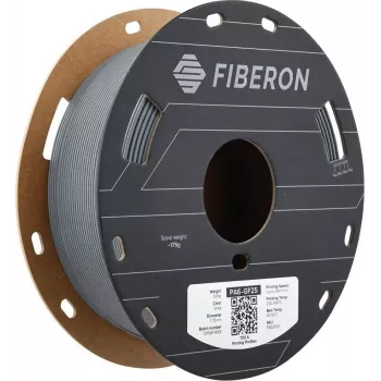 Polymaker Fiberon PA6-GF25 filament za 3D pisače, 1,75 mm, 0,5 kg, sivi
