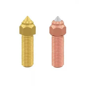 Creality K1 Brass Nozzle 0.4mm for K1, K1 Max, CR-M4 - High-Flow Compatible 4004020070