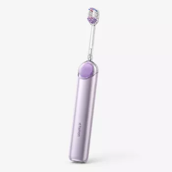 RANVOO PQ5 Pure Sonic električna četkica za zube, ljubičasta, 5 načina rada, 4 glave četkice, USB punjenje