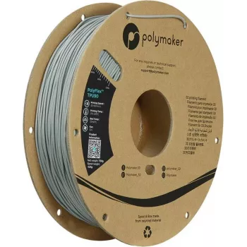 Polymaker PolyFlex TPU90 fleksibilni TPU filament 1,75 mm 750 g sivi PD02003