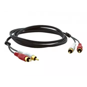 Kramer C-2RAM/2RAM-10 koaksijalni audio kabel RCA utikač na RCA utikač 3,0m crni 95-0202010