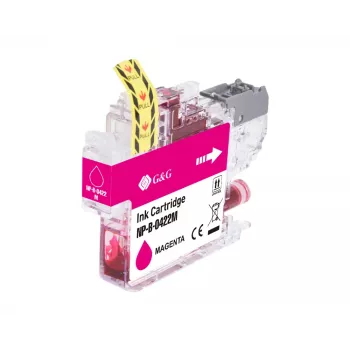 G&G kompatibilna tintna patrona Brother LC422M magenta (550 stranica) 20582