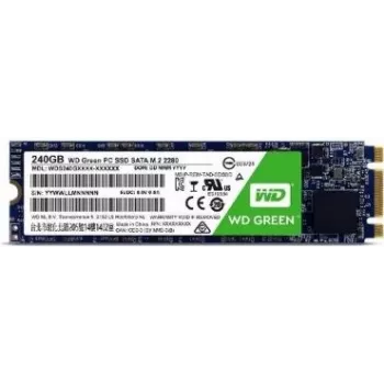 WD Green PC SSD WDS240G1G0B - 240GB interni M.2 2280 SATA III SSD