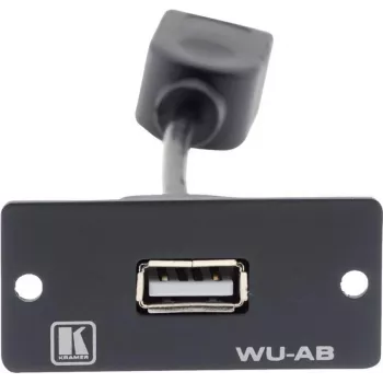 Kramer WU-AB modularni Snap-In umetak USB Type-A ženski na ženski, crni 85-0118399