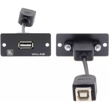 Kramer WU-AB modularni Snap-In umetak USB Type-A ženski na ženski, crni 85-0118399