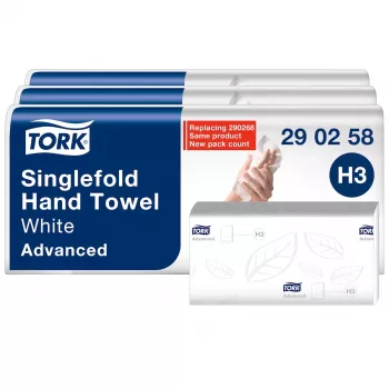 Tork Advanced H3 Z-fold ručnici 2-slojni bijeli (290258) – 3750 ručnika