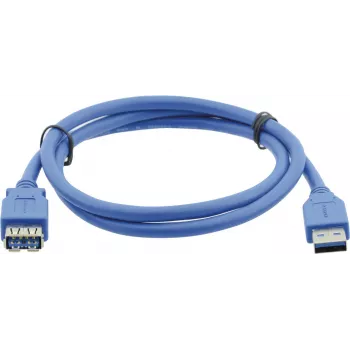 Kramer Electronics USB-A utikač na USB-A utičnicu 3.0 produžni kabel 3m crni (96-02310010)