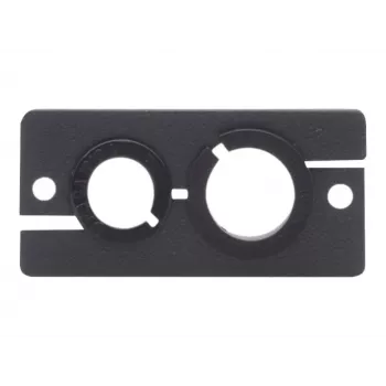 Kramer WCP-21 umetak za zidnu ploču - prolaz za kabel - crni (85-0002199)