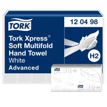 TORK Xpress Soft H2 Advanced Interfold 2-slojni papirnati ručnici, bijeli, 3780 listova (120498)