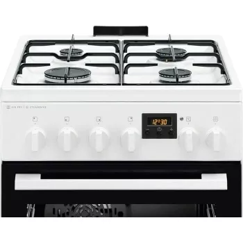 Electrolux LKK560232W samostojeći plinski štednjak s električnom pećnicom, 58 L, bijeli