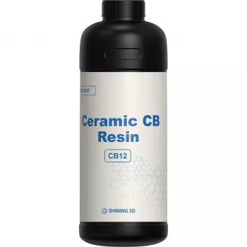 SHINING 3D CERAMIC C&B CG12-A1 0.5kg 3D Printing Resin for Dental Crowns & Bridges M00004731