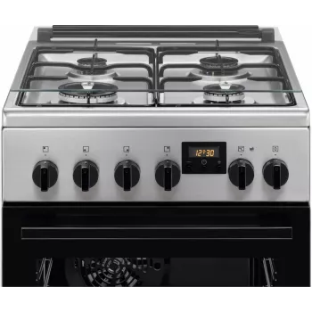 Electrolux LKK540232X 50 cm samostojeći plinski štednjak s električnom pećnicom, nehrđajući čelik