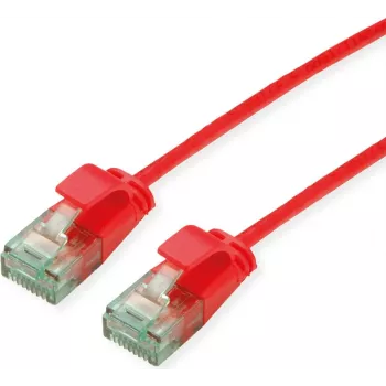 ROLINE RM UTP Patch Cable Cat.6A/Class EA Slim Red 1.5m 21.45.3414