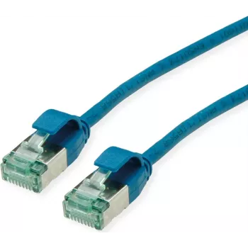 ROLINE RM U/FTP Patch Cable Cat.6A/Class EA SLIM Blue 0.3m - FTP 21.45.3341
