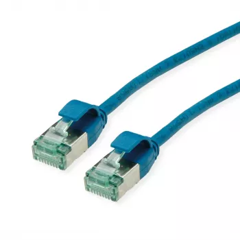 ROLINE RM U/FTP Patch Cable Cat.6A/Class EA SLIM Blue 0.3m - FTP 21.45.3341